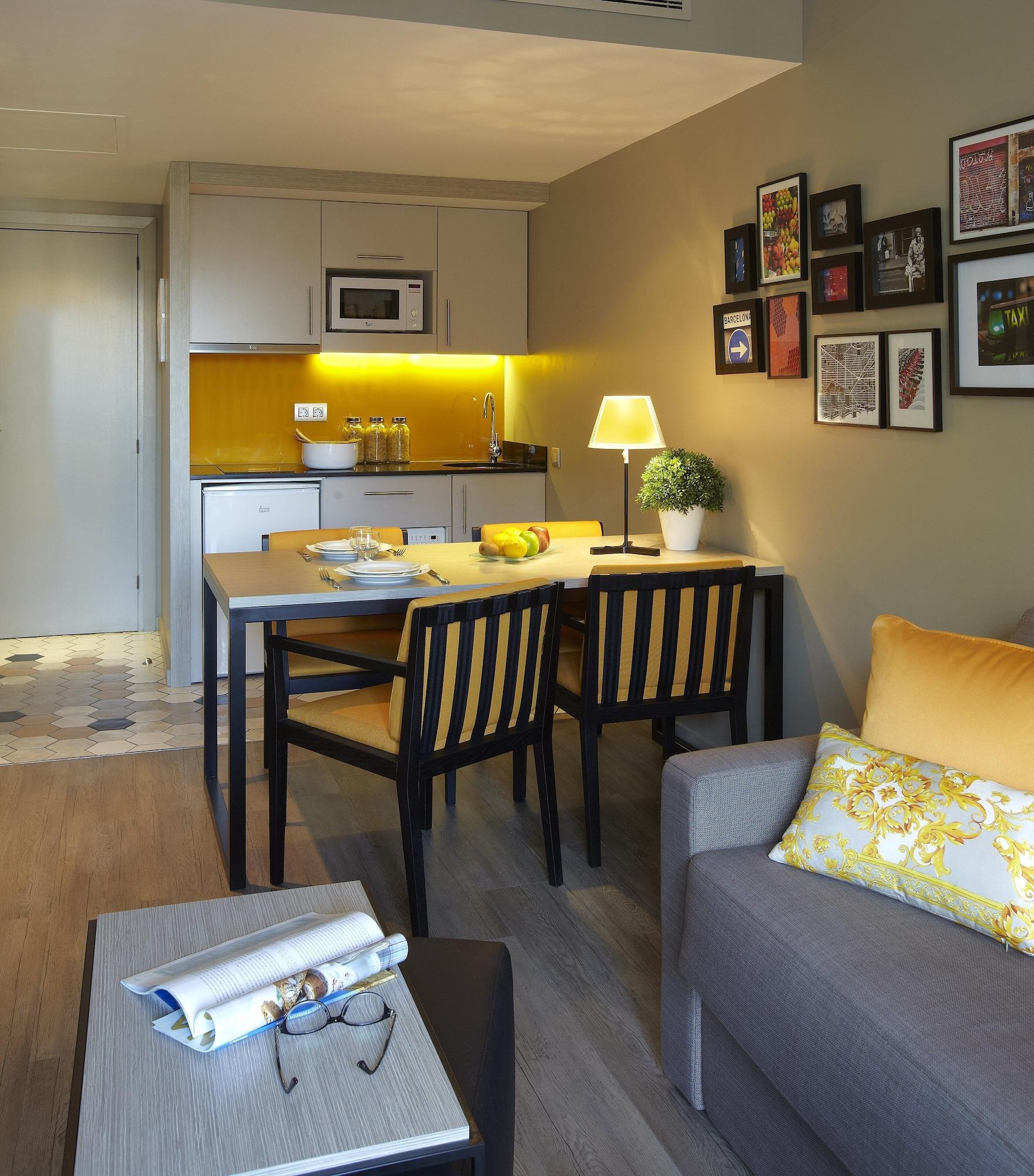 Citadines Ramblas Barcellona Esterno foto